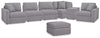 Modmax 6-Piece Sectional and Ottoman