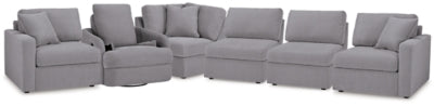 Modmax 5-Piece Sectional and Swivel Glider Recliner