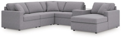 Seccional de 6 piezas Modmax con chaise longue