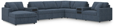 Seccional de 8 piezas Modmax con sistema de audio y chaise