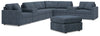 Modmax 8-Piece Sectional and Ottoman