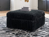 Midnight-Madness Oversized Accent Ottoman