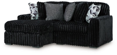 Midnight-Madness 2-Piece Sectional with Chaise