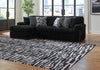 Midnight-Madness 2-Piece Sectional Sofa with Chaise