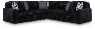 Midnight-Madness 5-Piece Sectional