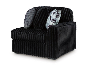 Midnight-Madness Right-Arm Facing Corner Chair