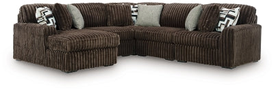 Midnight-Madness 5-Piece Sectional with Chaise