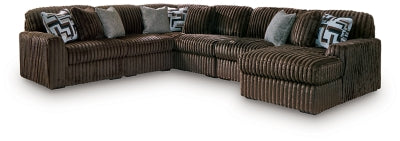 Midnight-Madness 6-Piece Sectional with Chaise