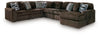 Midnight-Madness 6-Piece Sectional with Chaise