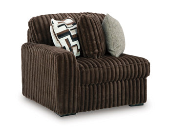 Midnight-Madness Left-Arm Facing Corner Chair