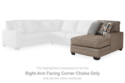 Chaise de esquina Cannonbrook con brazo derecho
