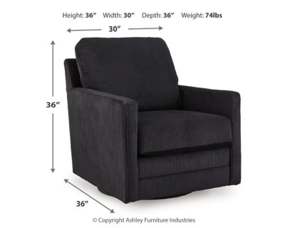 Icaman Swivel Accent Chair