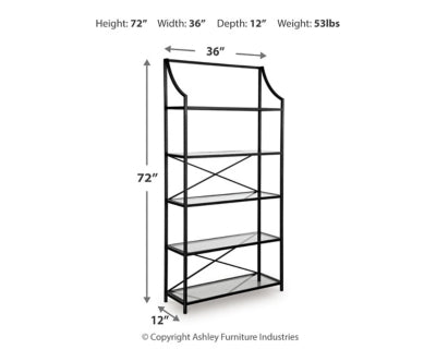 Dakerwell 72" Bookcase