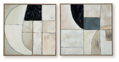 Arte de pared Bexlen (Set de 2)
