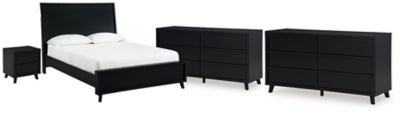 Danziar Queen Panel Bed, 2 Dressers and Nightstand