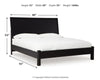 Danziar King Panel Bed