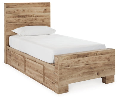 Cama doble Hyanna con 1 espacio de almacenamiento lateral