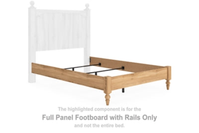 Galletyn Full Panel Footboard with Rails