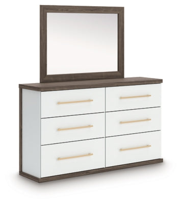 Mazilar Dresser and Mirror