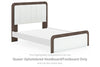 Mazilar Queen Upholstered Headboard/Footboard