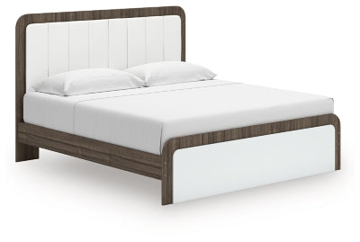 Mazilar King Upholstered Bed