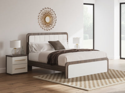 Mazilar King Upholstered Bed