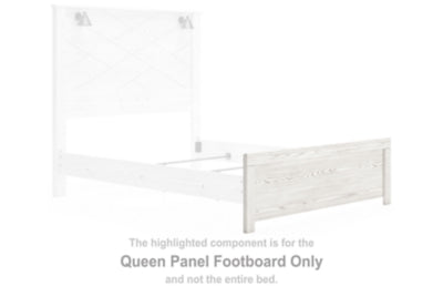 Pie de cama Gerridan Queen Panel