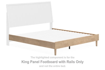 Cielden King Panel Footboard with Rails
