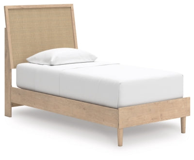 Cama individual Cielden con panel doble