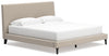 Cielden King Upholstered Bed with Roll Slats