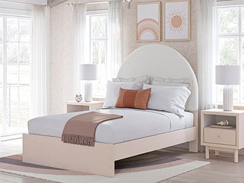 Pie de cama de panel completo Wistenpine
