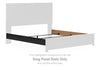 Maribel King Panel Rails