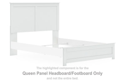 Bostwick Shoals Queen Panel Headboard/Footboard