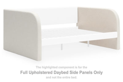 Shapella Full Upholstered Daybed Side Panels