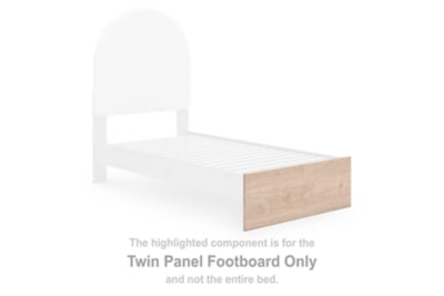 Shapella Twin Panel Footboard