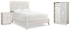Paxberry Queen Panel Bed, Chest and Nightstand