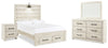 Cambeck Full Panel Bed, Dresser, Mirror and Nightstand