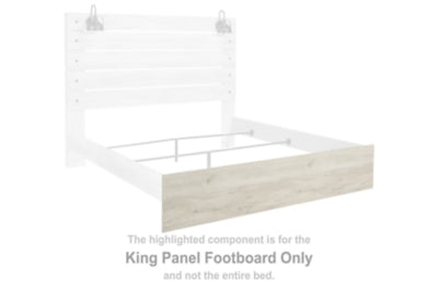 Cabecero de pie de panel King Cambeck