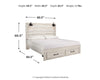 Cambeck King Panel Storage Bed