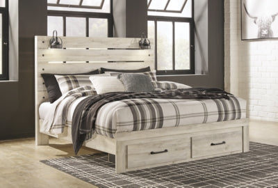 Cambeck King Panel Storage Bed