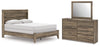 Baystorm Queen Panel Bed, Dresser and Mirror