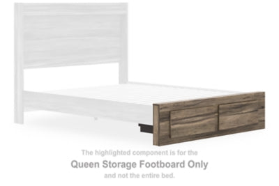 Pie de cama Baystorm Queen con almacenamiento