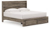 Baystorm King Panel Storage Bed