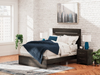 Delmorta Queen Panel Bed