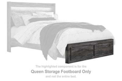 Pie de cama Baystorm Queen con almacenamiento