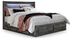Baystorm King Panel Bed with 4 Storage Drawers