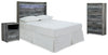 Baystorm Full Panel Headboard, Chest and Nightstand