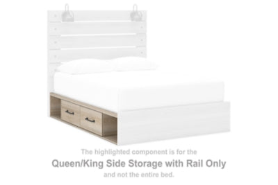 Almacenamiento lateral Senbry Queen/King con riel