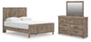 Keithland Queen Panel Bed, Dresser and Mirror