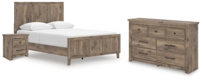 Keithland Queen Panel Bed, Dresser and Nightstand